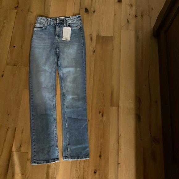 New Zara split seam jeans - Picture 1 of 3